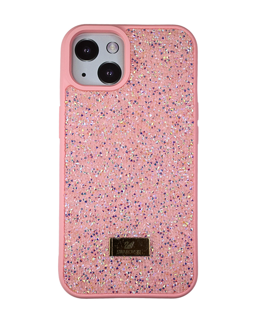 Carcasa Brillante Tipo Circones Rosada