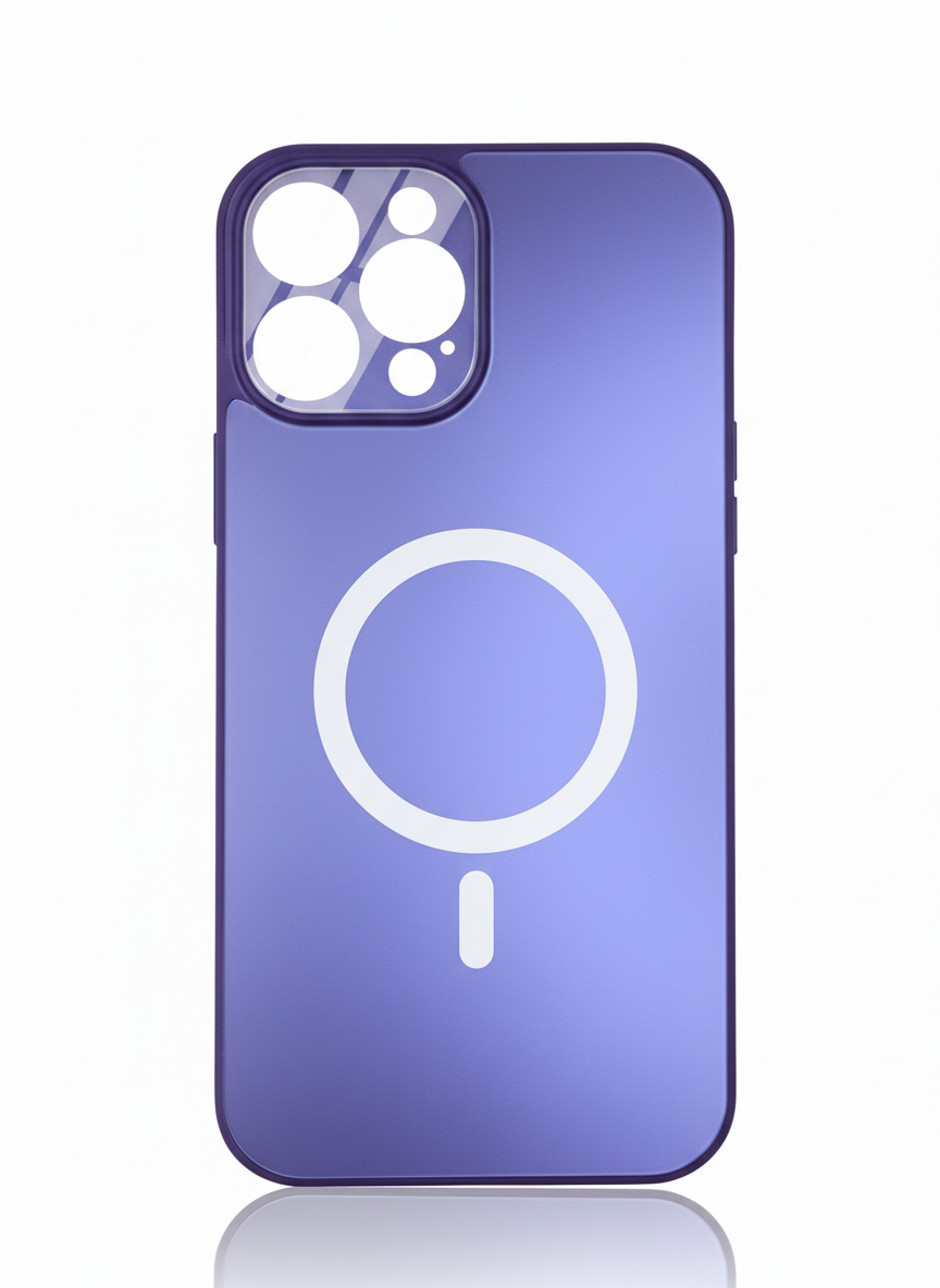 Glass Case con MagSafe Morada