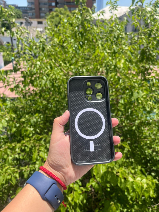 Promo Carcasa Glass Case + Mica Transparente