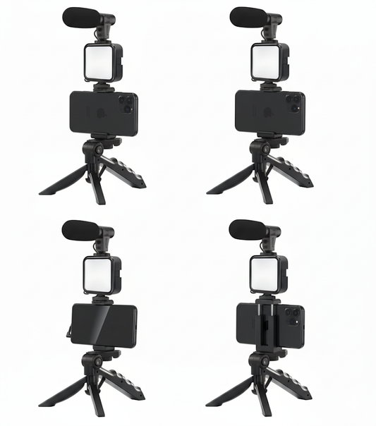 Kit de Creador de Contenido Profesional 4 en 1 para smartphone