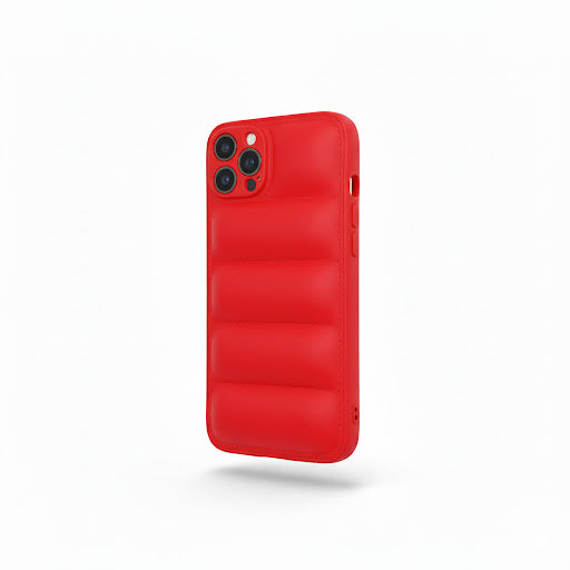 Carcasa Puffer Rígida Roja