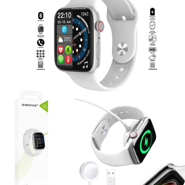 SmartWatch Inteligente Plateado