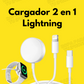 Cargador 2 en 1 iWatch Lightning!