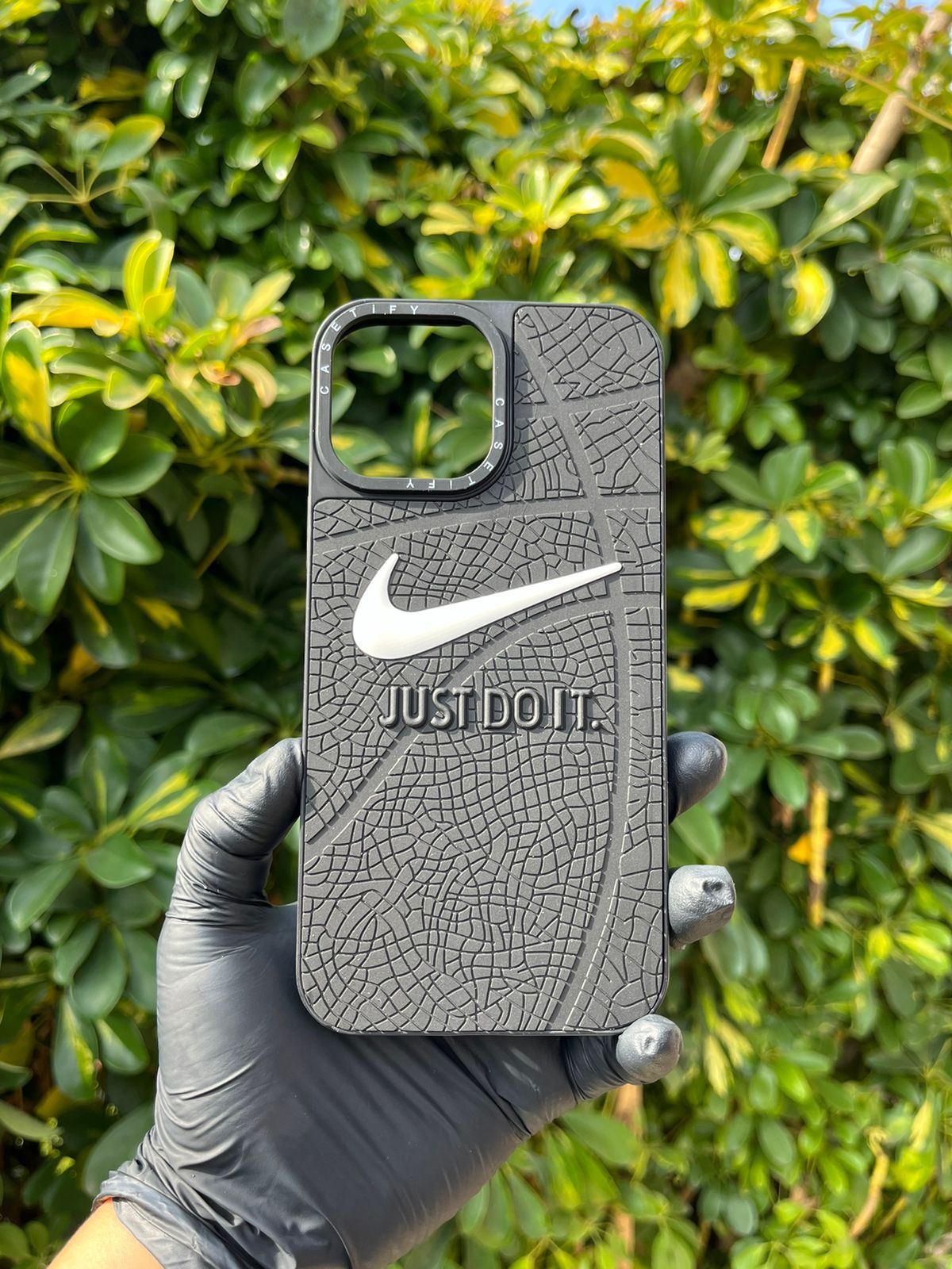 Carcaza 3D Texturizada Nike Basketball (i15ProMax)