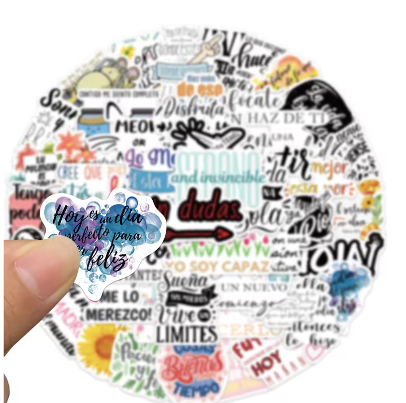 Pack Stickers Frases