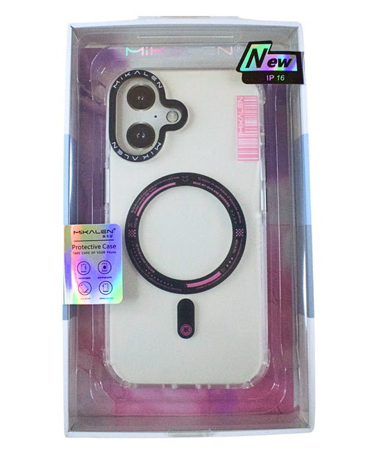 Carcasa MagSafe Transparente Rosa
