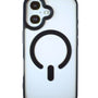 Carcasa MagSafe Transparente y Negro