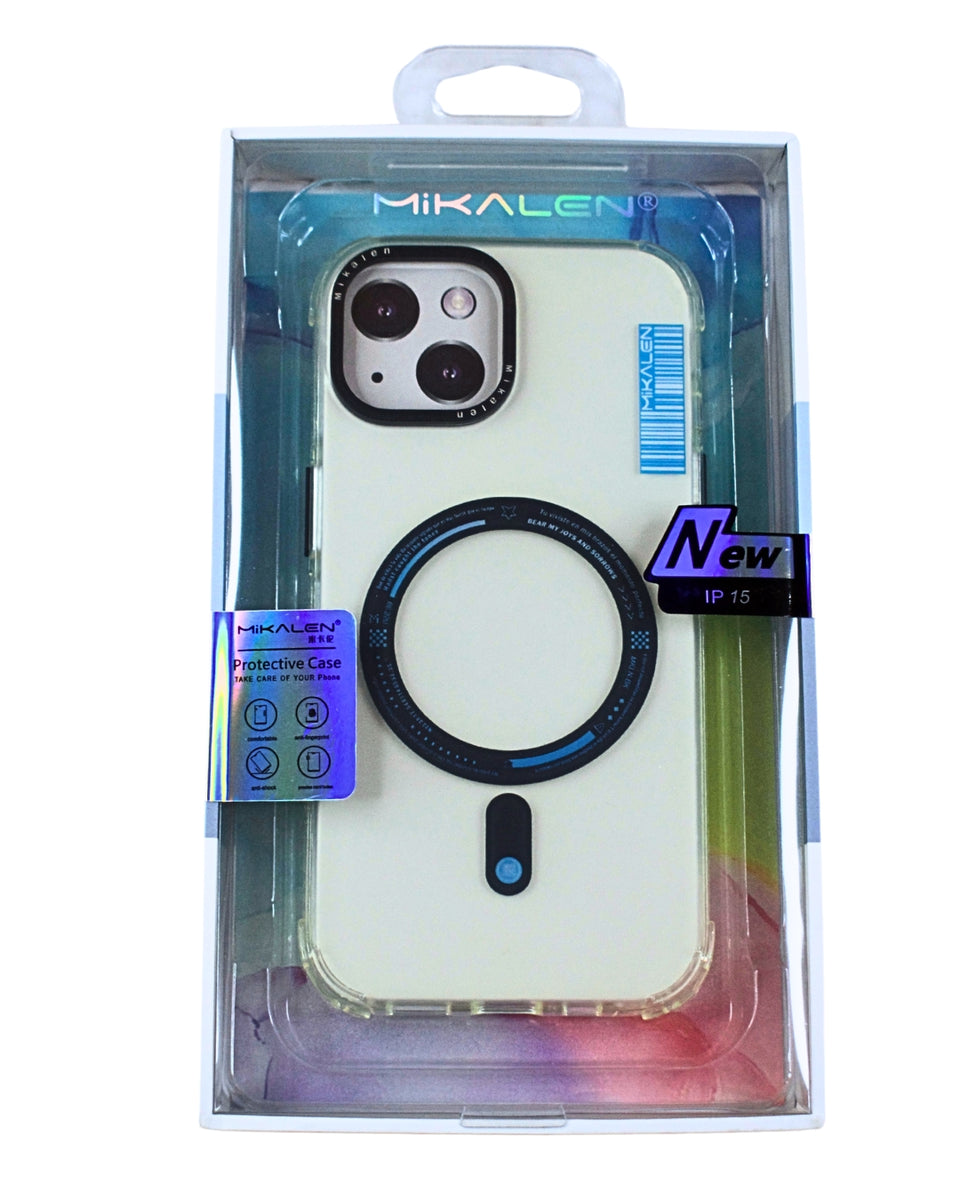 Carcasa MagSafe Transparente Azul