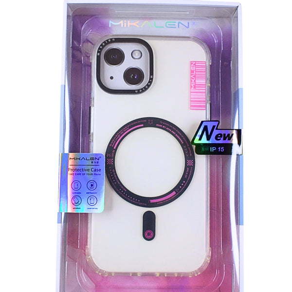 Carcasa MagSafe Transparente Rosa