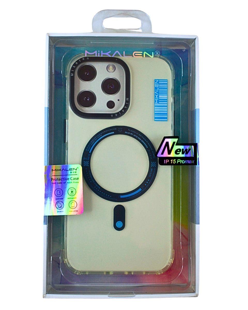 Carcasa MagSafe Transparente Azul