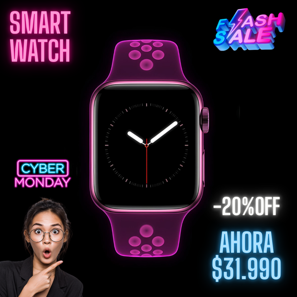 SmartWatch Inteligente Negro