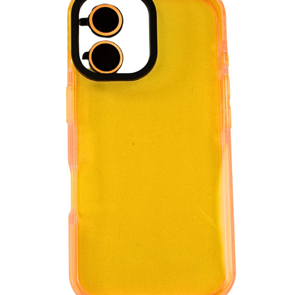 Carcasa Transparente Flúor + Protector de Cámaras