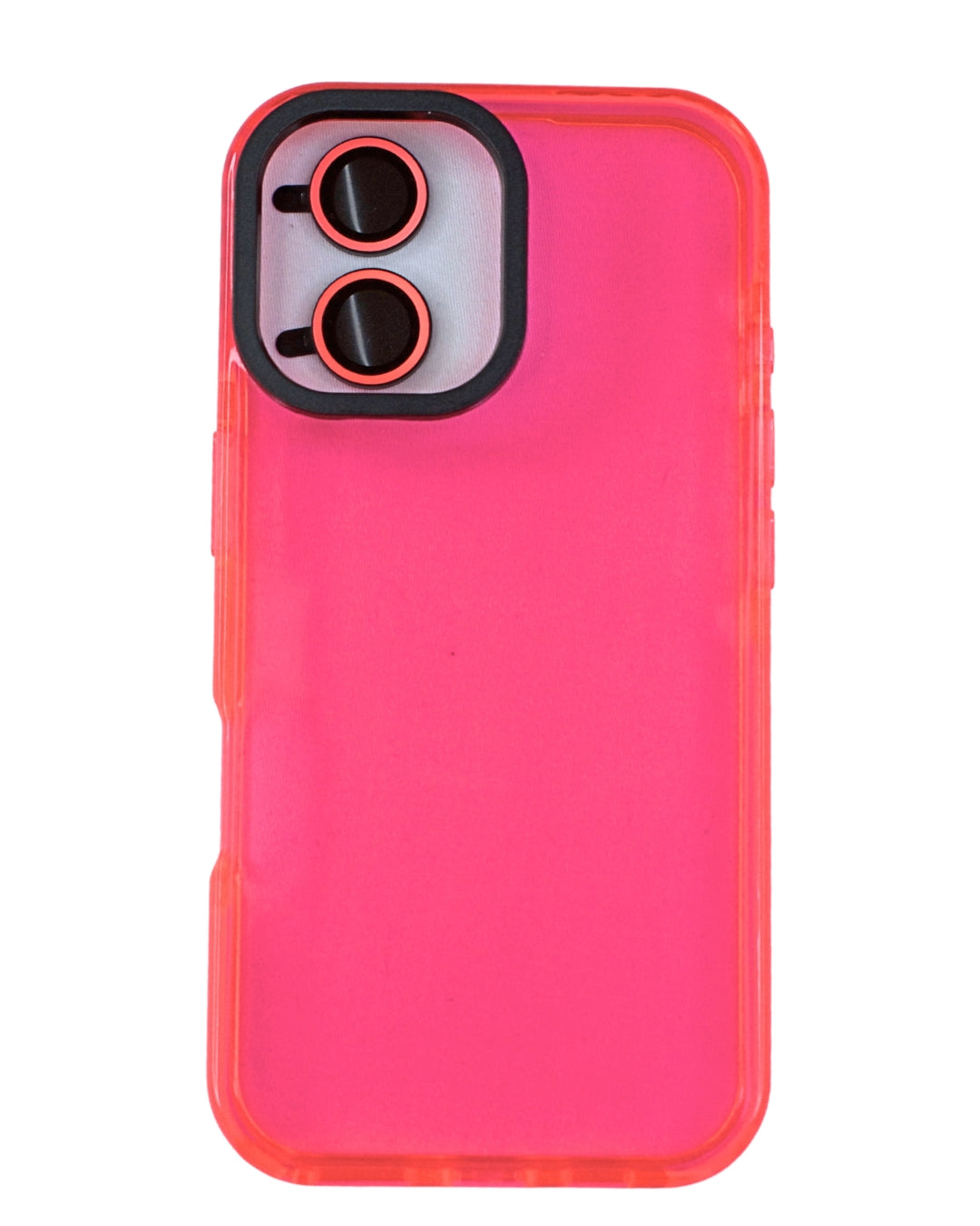 Carcasa Transparente Flúor + Protector de Cámaras