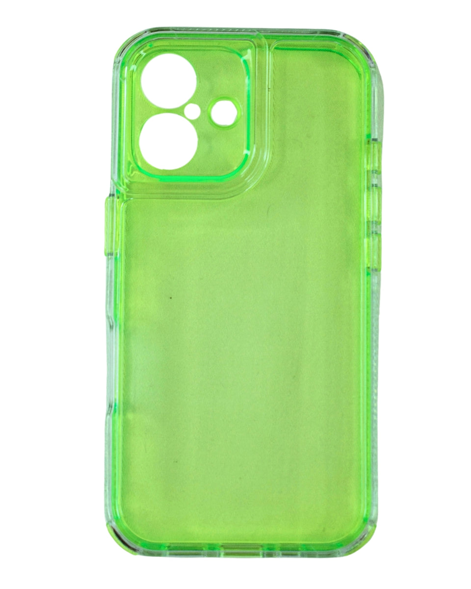 📱🛡️ Carcasa 2 en 1 Doble Protección – TPU + PC 🛡️📱 Verde