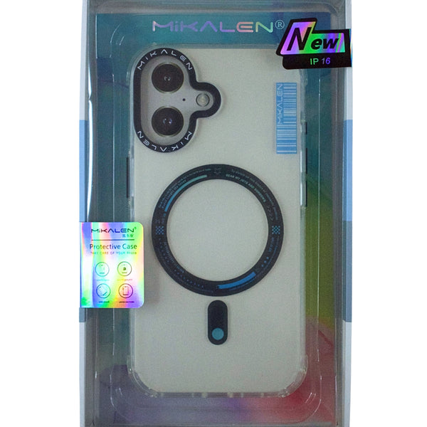 Carcasa MagSafe Transparente Azul