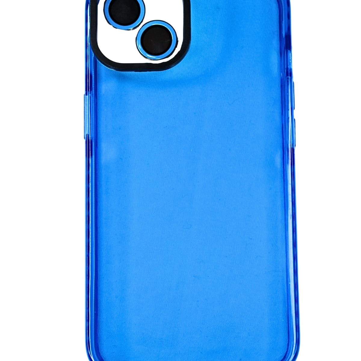 Carcasa Transparente Flúor + Protector de Cámaras de regalo