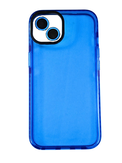 Carcasa Transparente Flúor + Protector de Cámaras de regalo