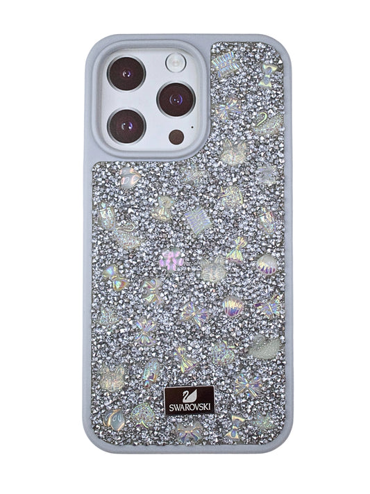 Carcasa Swarovski Gris Plata