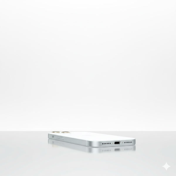 Glass Case MagSafe Blanca iPhone 16