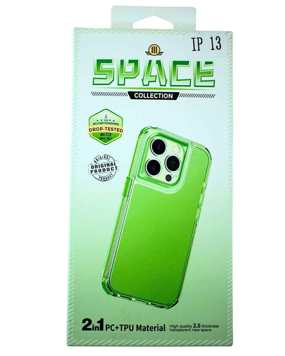 📱🛡️ Carcasa 2 en 1 Doble Protección – TPU + PC 🛡️📱 Verde
