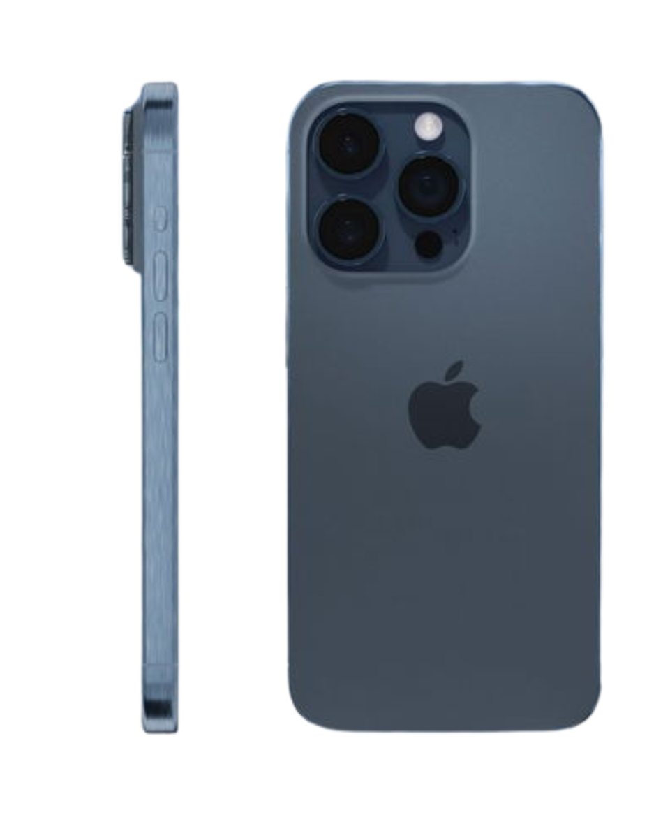 Glass Case Azul Océano iPhone 15ProMáx/16Pro/16ProMáx