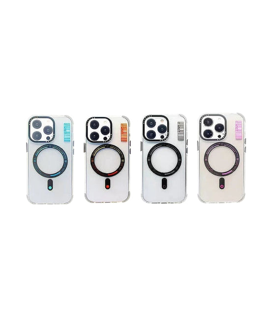 Carcasa MagSafe Transparente Rosa