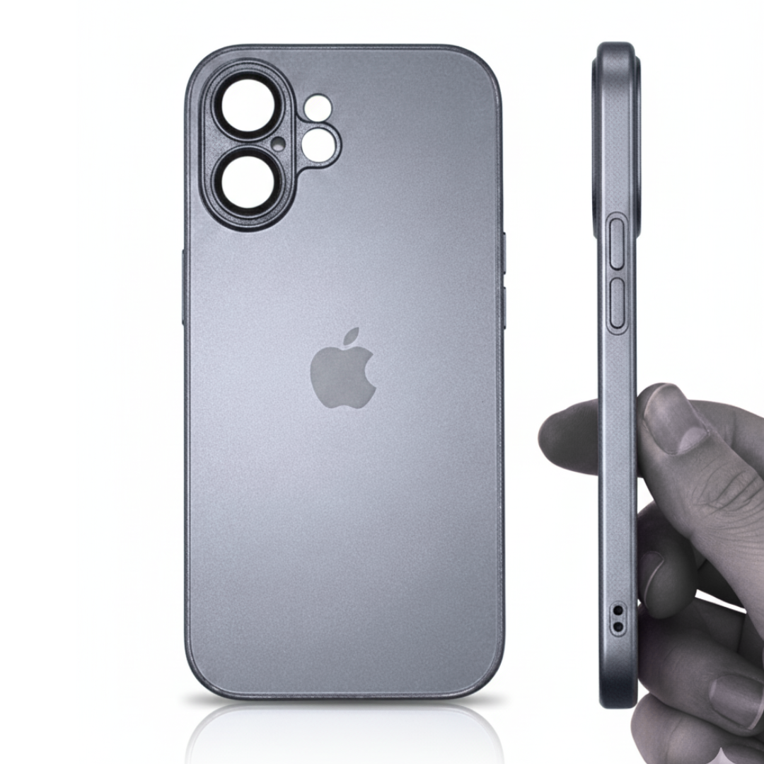 Glass Case MagSafe Negra iPhone 16