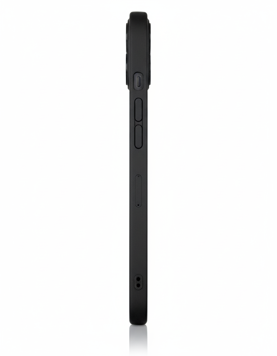 Glass Case Negro Mate
