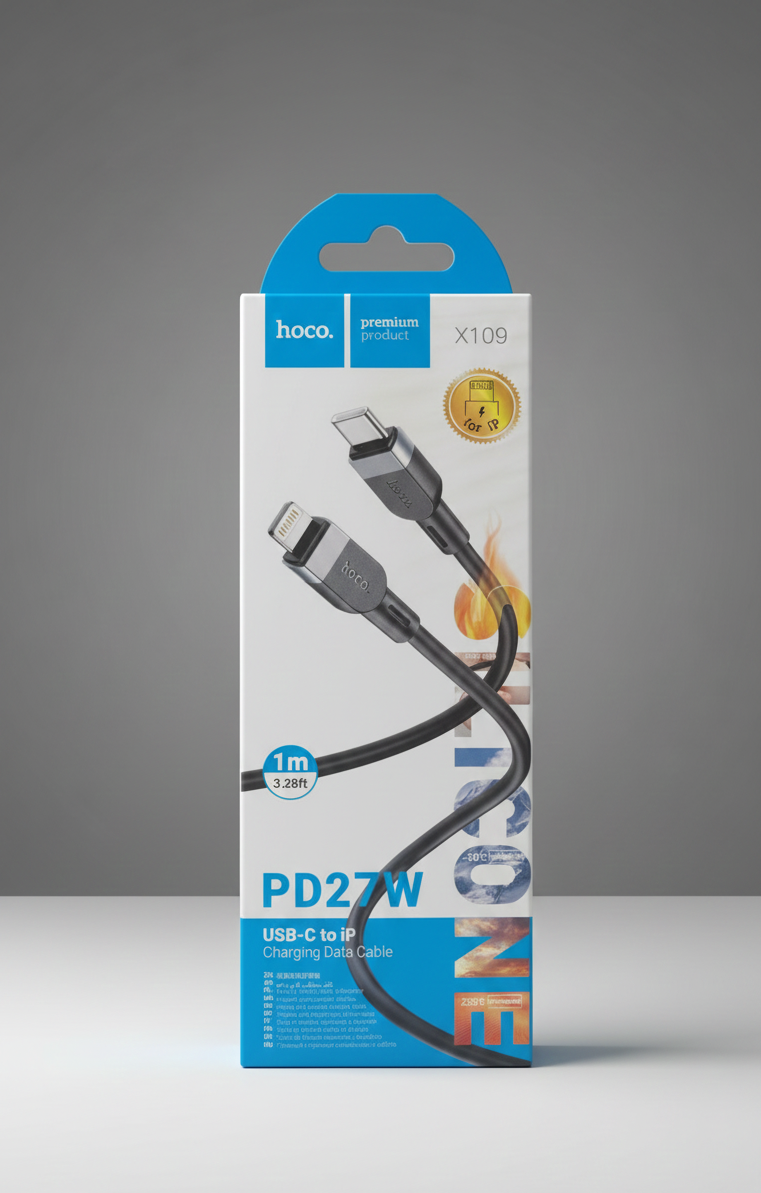 Cable HOCO Original Ignífugo (1m)