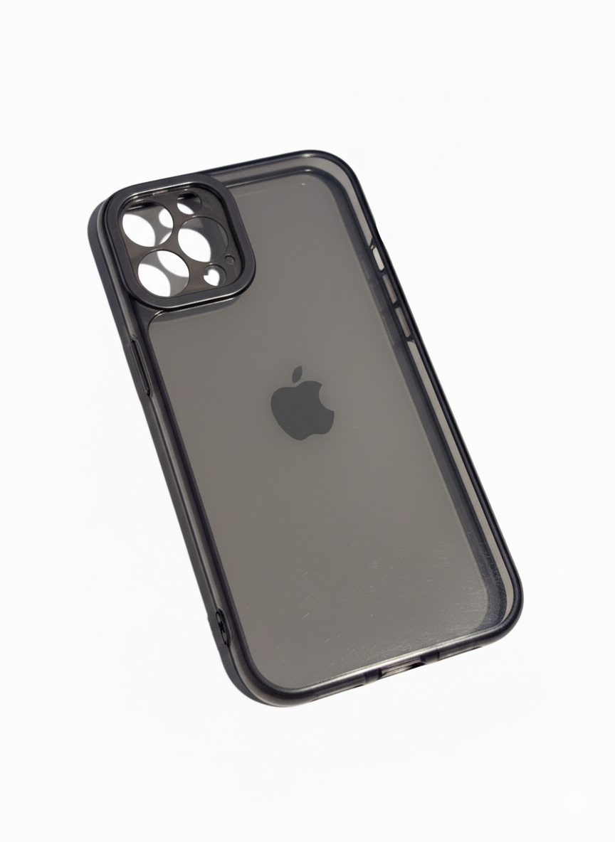 Carcasa 2 en 1 Bordes Morado