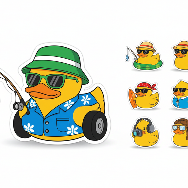 Pack Stickers Patos