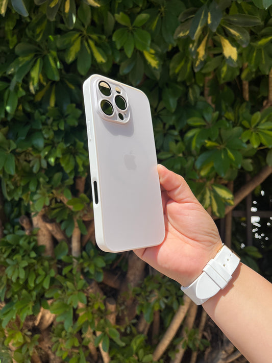 Carcasa Glass Case Premium Blanca