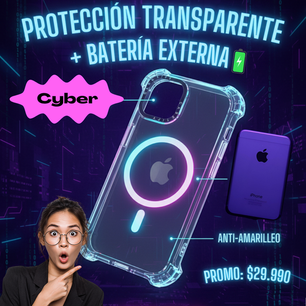 Batería Externa + Carcasa MagSafe
