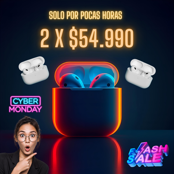 Promo Cyber: 2 x 1 Airpods Pro