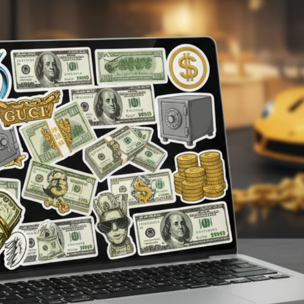 Pack Stickers Dinero