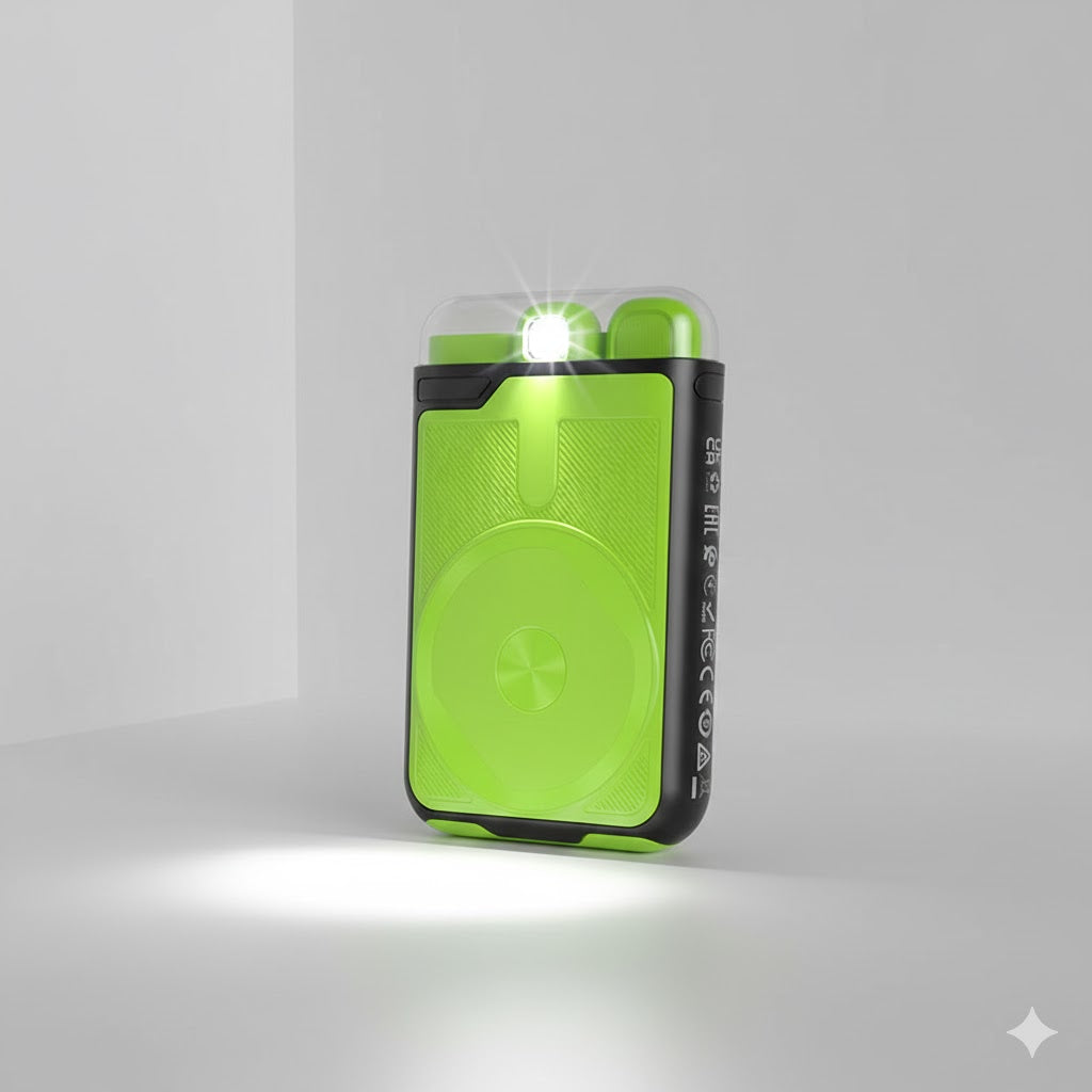 Batería Externa MagSafe + linterna + soporte (Power Bank)