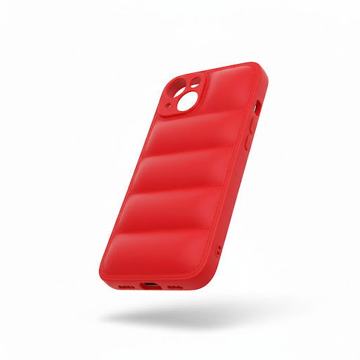 Carcasa Puffer Rígida Roja
