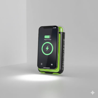 Batería Externa MagSafe + linterna + soporte (Power Bank)