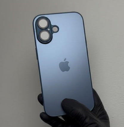 Glass Case MagSafe Azul Océano iPhone 16