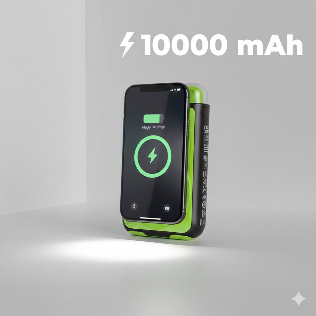 Batería Externa MagSafe + linterna + soporte (Power Bank)