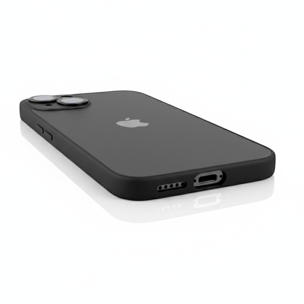 Glass Case MagSafe Negro iPhone 13/14/15/15plus