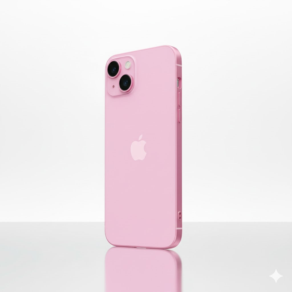 Glass Case Rosada iPhone 13/14/15/14Plus/15Plus