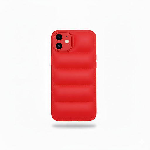 Carcasa Puffer Rígida Roja