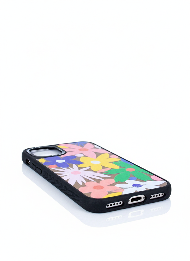 Carcasa Espejo Flores