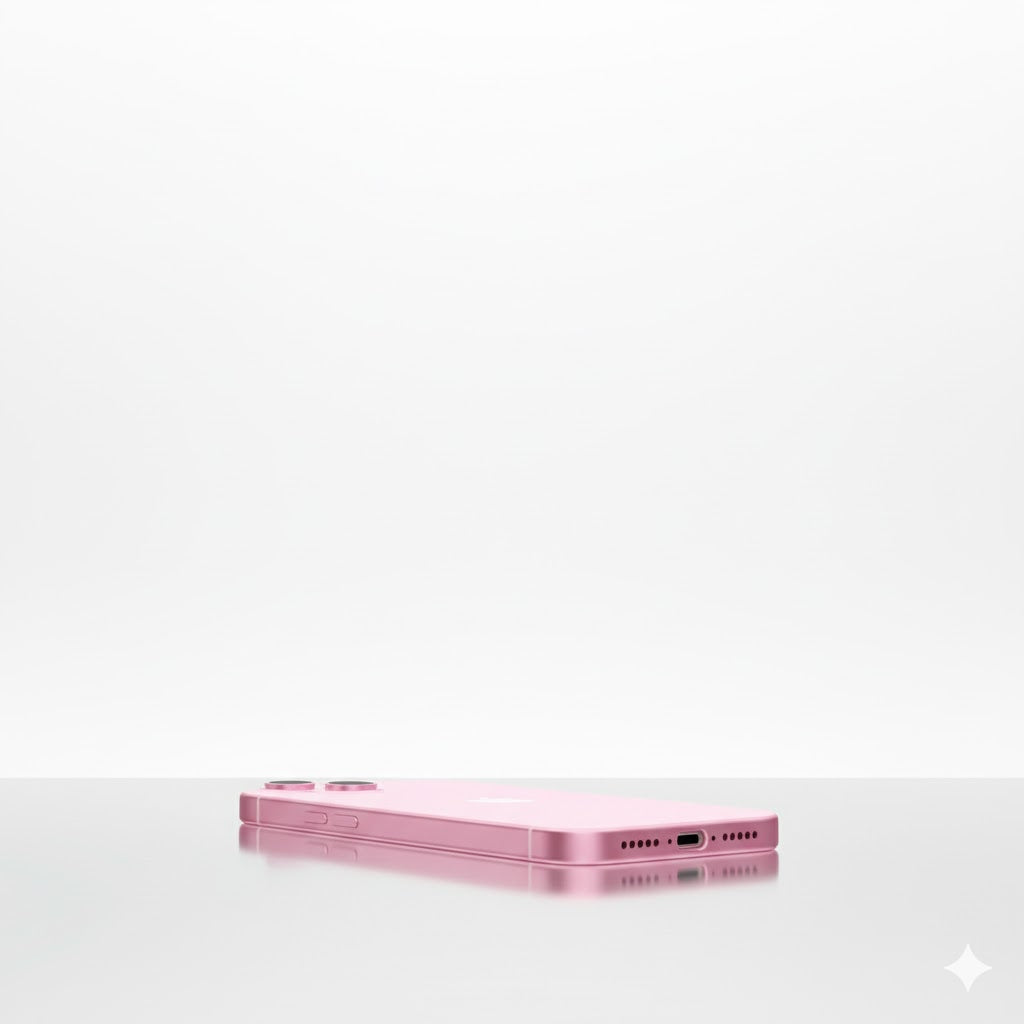 Glass Case Rosada iPhone 13/14/15/14Plus/15Plus