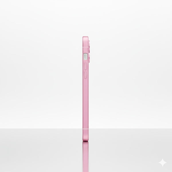 Glass Case Rosada iPhone 13/14/15/14Plus/15Plus